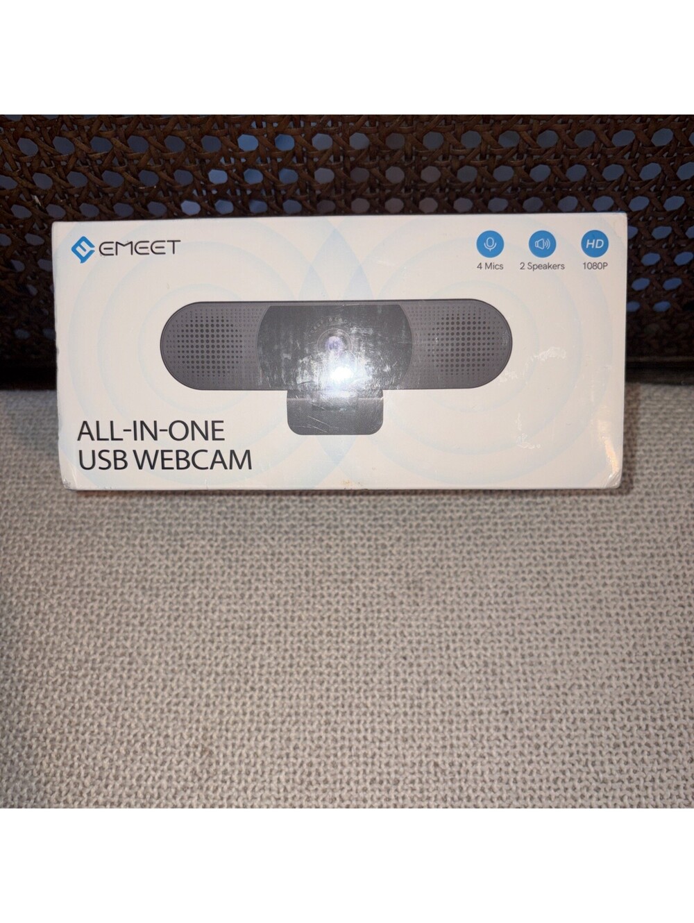 Webcam C980 Pro 3 in 1 USB Camera with Microphone For Zoom, Meets, And More